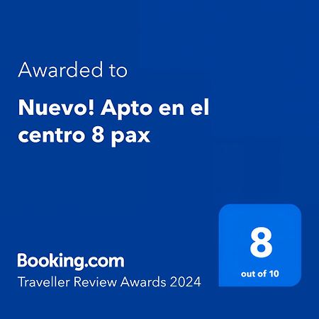 Nuevo! Pisazo En El Centro Para 8 Personas Santander Eksteriør billede